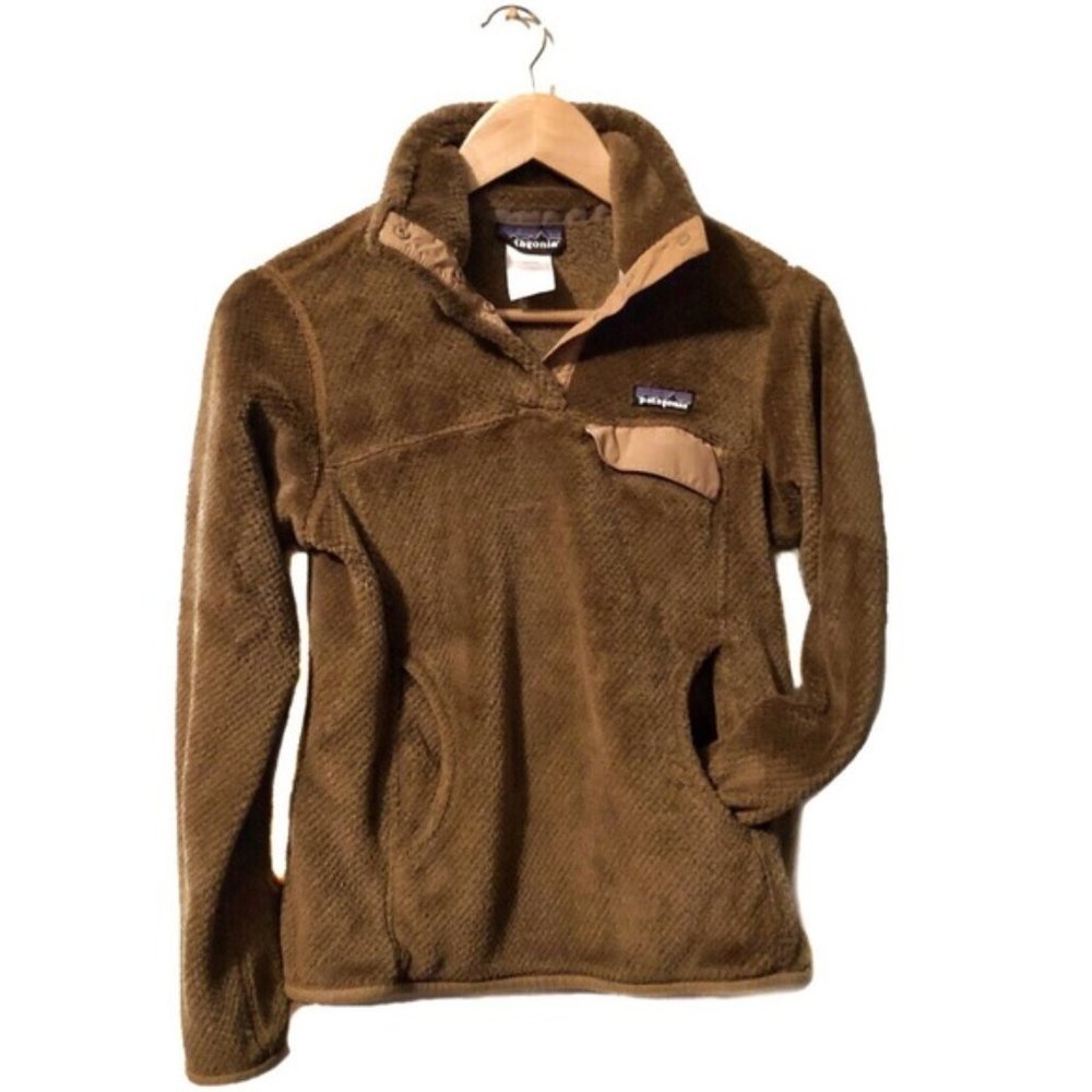 Patagonia Brown Re-Tool Snap-T Fleece (Size L)